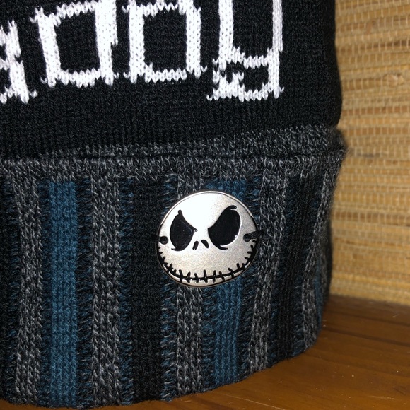 Nightmare Before Christmas Beanie - Picture 2 of 3